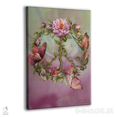 تابلو رز صلح اثر کارول کاوالاریس - نمای پرسپکتیو محصول