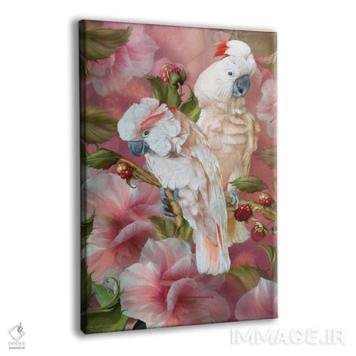 تابلو ارواح استوایی (آبستره) اثر کارول کاوالاریس - نمای پرسپکتیو محصول