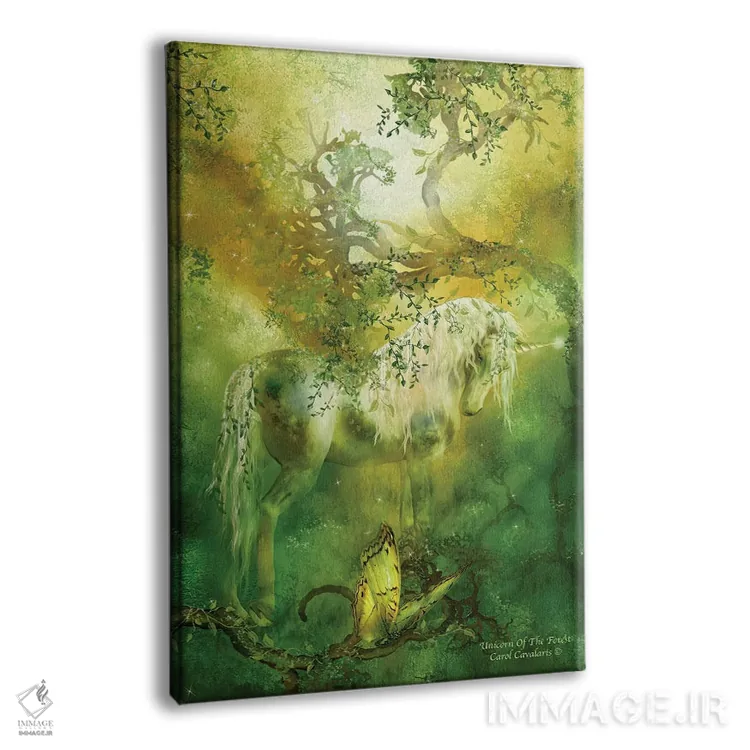 تابلو تکشاخ جنگل اثر کارول کاوالاریس - نمای پرسپکتیو محصول