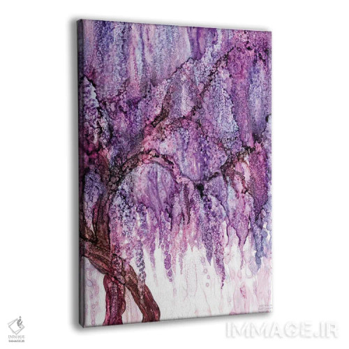 تابلو ویستریای وحشی اثر کارول کاوالاریس - نمای پرسپکتیو محصول