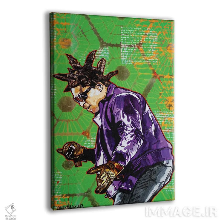 تابلو KB (بدون ترجمه) اثر کلودیا آگیلرا - نمای پرسپکتیو محصول