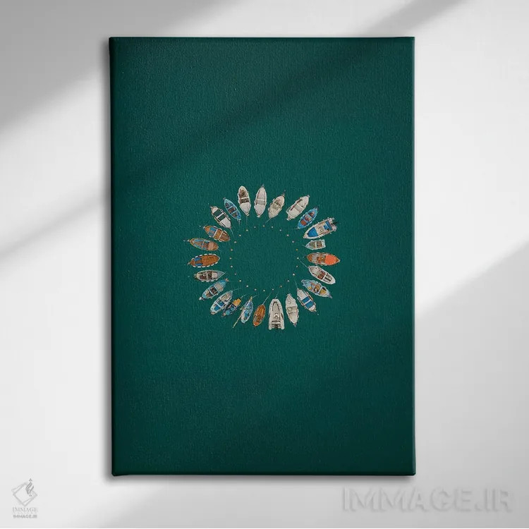 تابلو گیرندهٔ رویا اثر آندریا کاروزو - نمای روبهرو روی دیوار