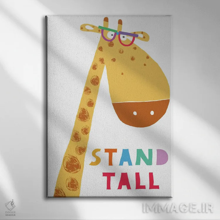 تابلو سرافراز باش اثر کارلا دالی - نمای روبهرو روی دیوار