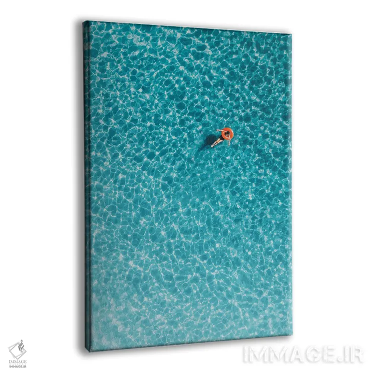 تابلو شناور اثر آندریا کاروزو - نمای پرسپکتیو محصول