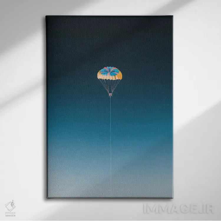 تابلو آبنبات چوبی اثر آندریا کاروزو - نمای روبهرو روی دیوار