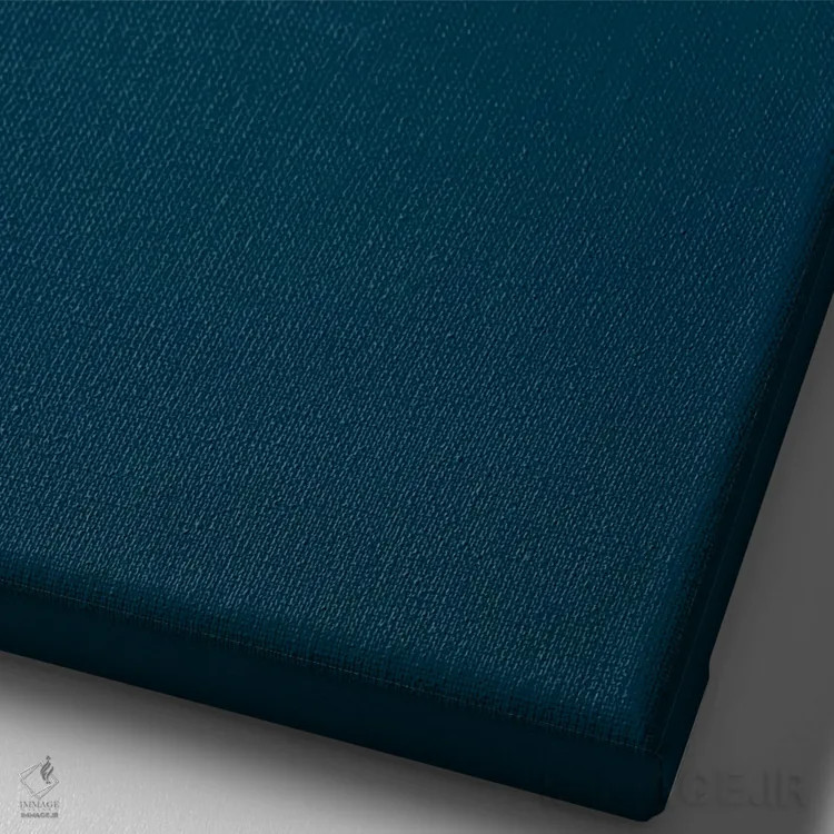 تابلو ردیف قایقها اثر آندریا کاروزو - نمای نزدیک بافت بوم