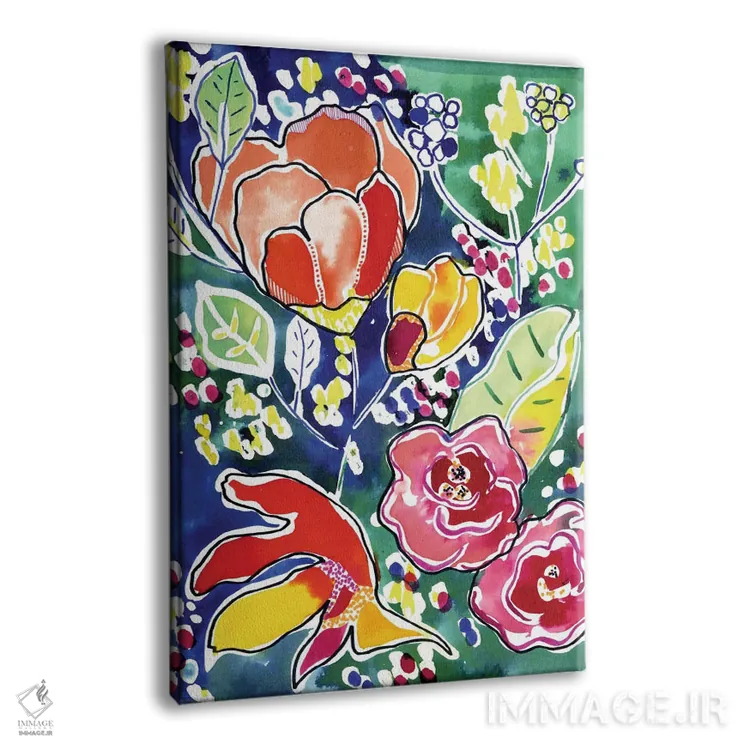 تابلو باغ گرمسیری اثر کایِنا بلانکا - نمای پرسپکتیو محصول