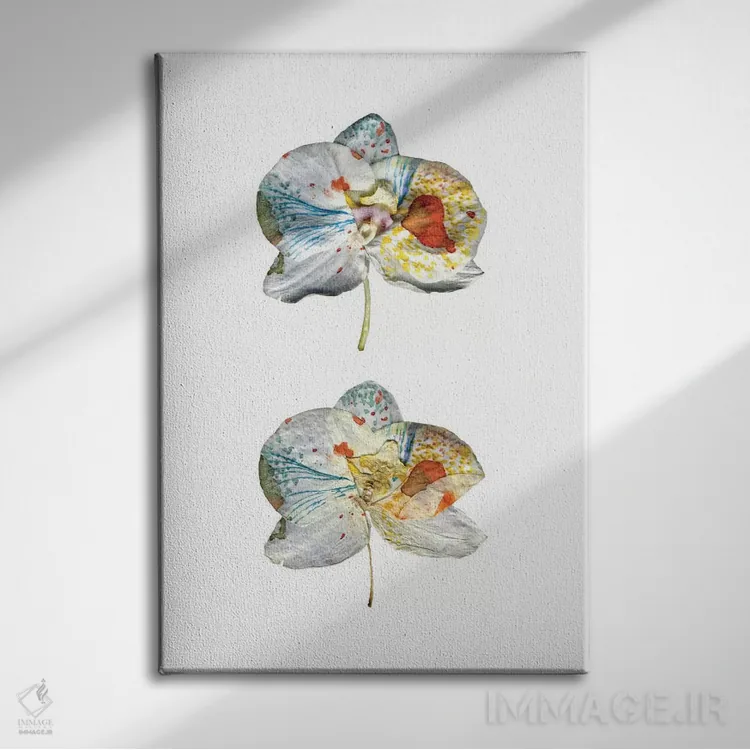 تابلو تنهایی (قسمت سوم) اثر کایِنا بلانکا - نمای روبهرو روی دیوار