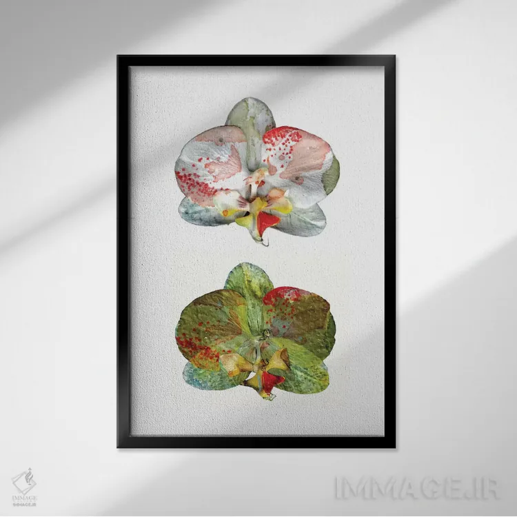 تابلو تنهایی (قسمت دوم) اثر کایِنا بلانکا - نمای قابدار مشکی