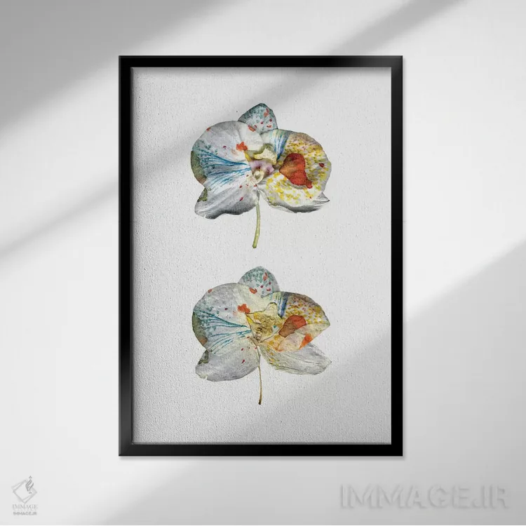 تابلو تنهایی (قسمت سوم) اثر کایِنا بلانکا - نمای قابدار مشکی