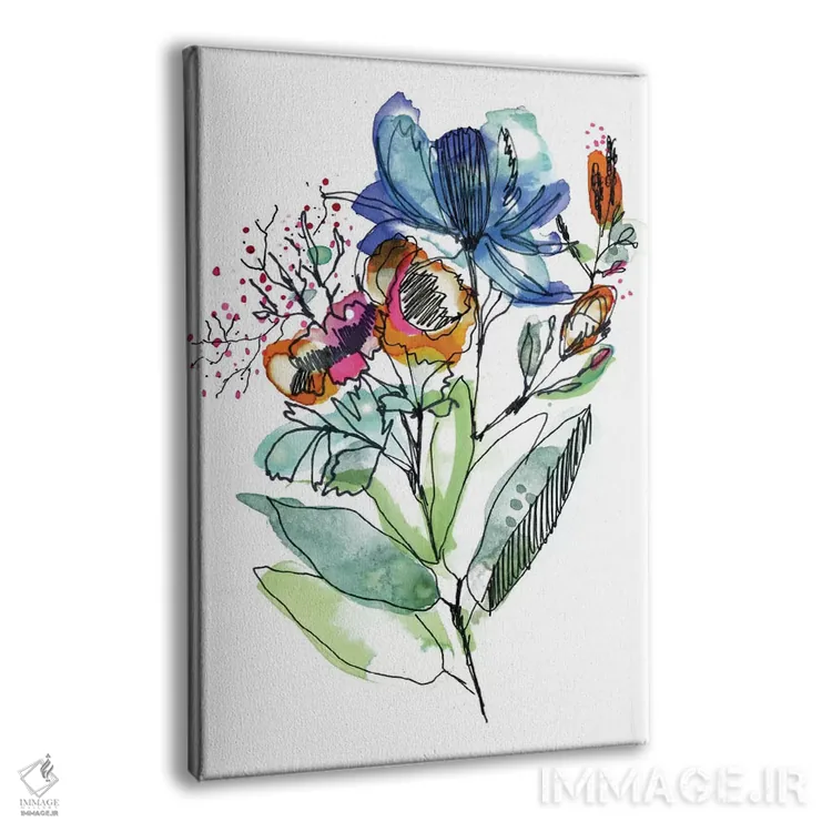 تابلو دستهگل اثر کایِنا بلانکا - نمای پرسپکتیو محصول