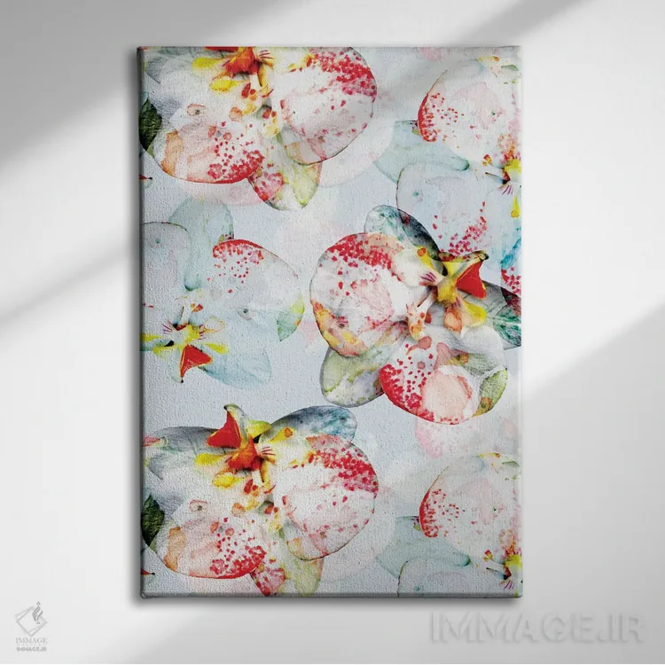 تابلو شکوفهٔ زودهنگام اثر کایِنا بلانکا - نمای روبهرو روی دیوار