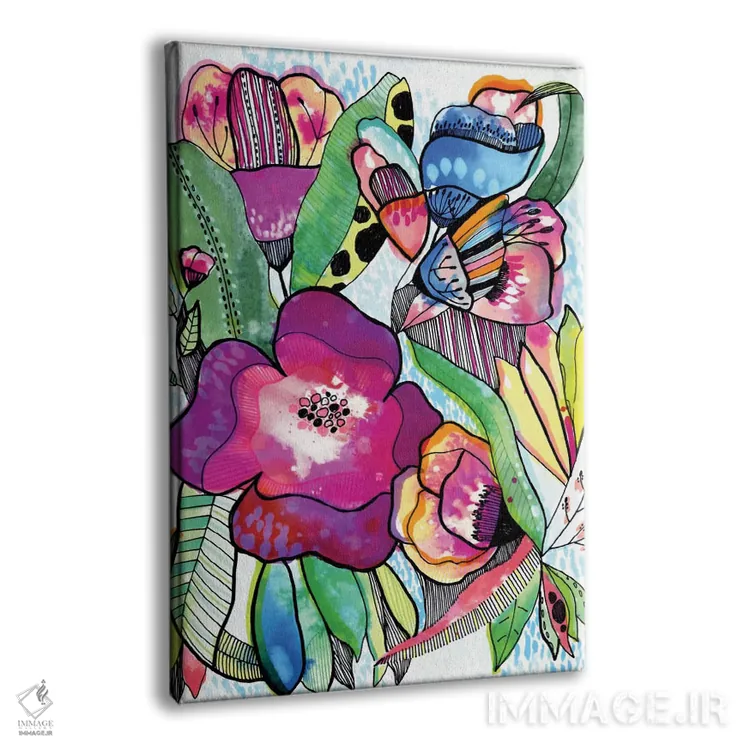 تابلو رویای گل اثر کایِنا بلانکا - نمای پرسپکتیو محصول