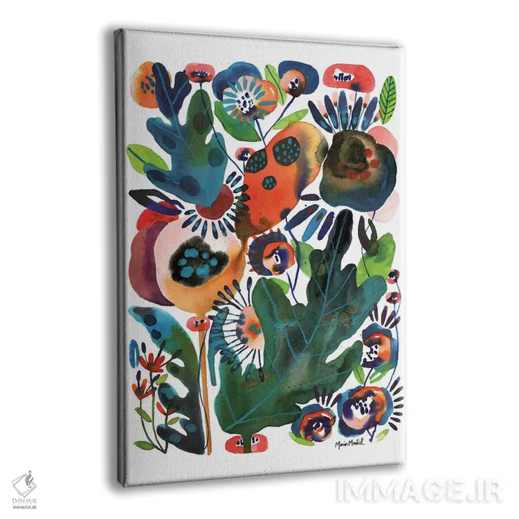 تابلو باغ گیاهان دارویی اثر کایِنا بلانکا - نمای پرسپکتیو محصول