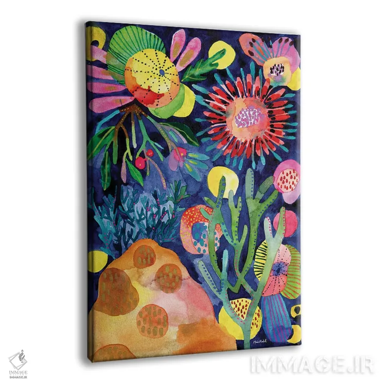 تابلو زندگی آبی اثر کایِنا بلانکا - نمای پرسپکتیو محصول