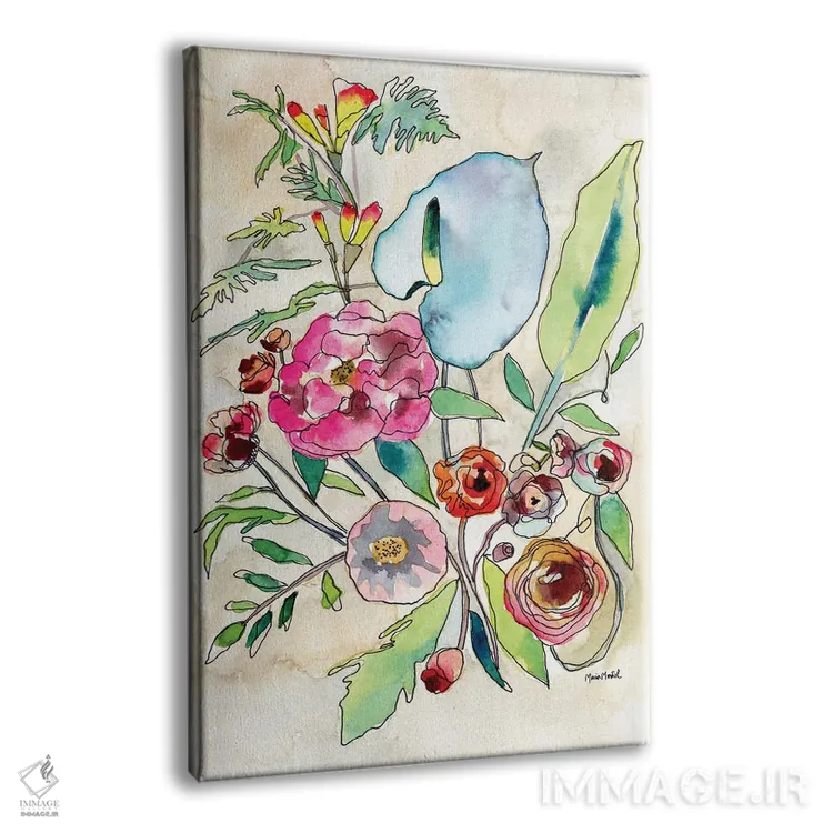 تابلو طبیعت بیجان اثر کایِنا بلانکا - نمای پرسپکتیو محصول