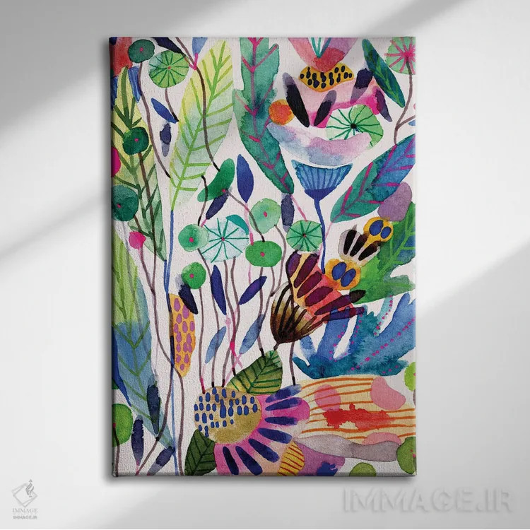 تابلو فرنلس (محل جغرافیایی اسپانیا) اثر کایِنا بلانکا - نمای روبهرو روی دیوار