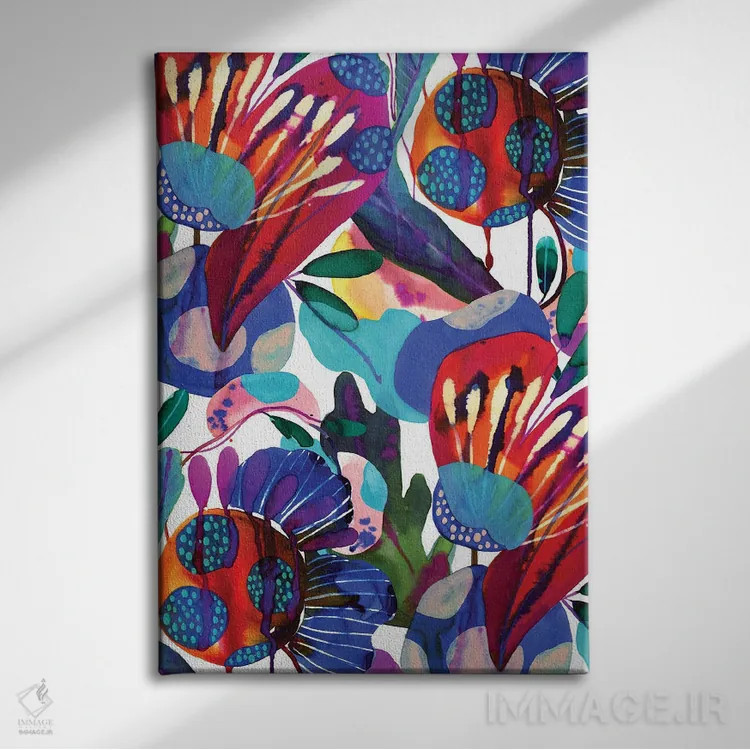 تابلو گوایابو (میوه گرمسیری) اثر کایِنا بلانکا - نمای روبهرو روی دیوار