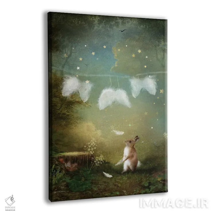 تابلو ذرهای بهشت من اثر شارلوت بیرد - نمای پرسپکتیو محصول