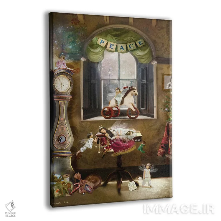 تابلو صبح کریسمس اثر شارلوت بیرد - نمای پرسپکتیو محصول