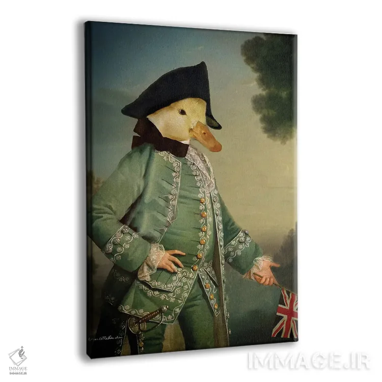 تابلو ای آنجا، سلام! اثر شارلوت بیرد - نمای پرسپکتیو محصول