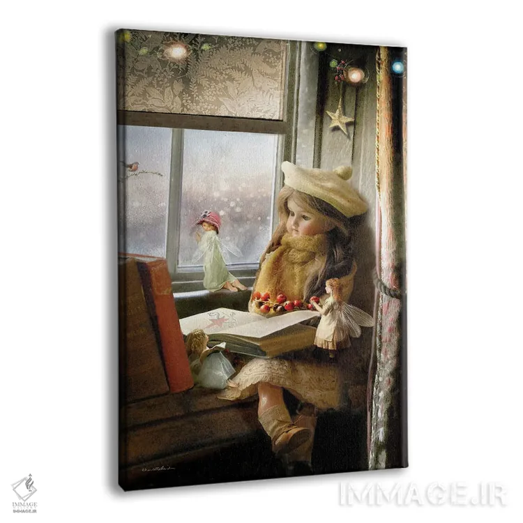 تابلو وقتی رابین سر میزند اثر شارلوت بیرد - نمای پرسپکتیو محصول