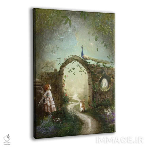 تابلو شجاع باش، کنجکاو باش اثر شارلوت بیرد - نمای پرسپکتیو محصول