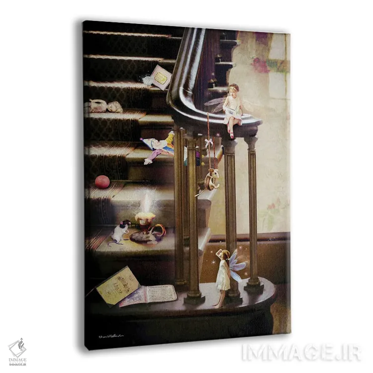 تابلو پس از نیمهشب اثر شارلوت بیرد - نمای پرسپکتیو محصول