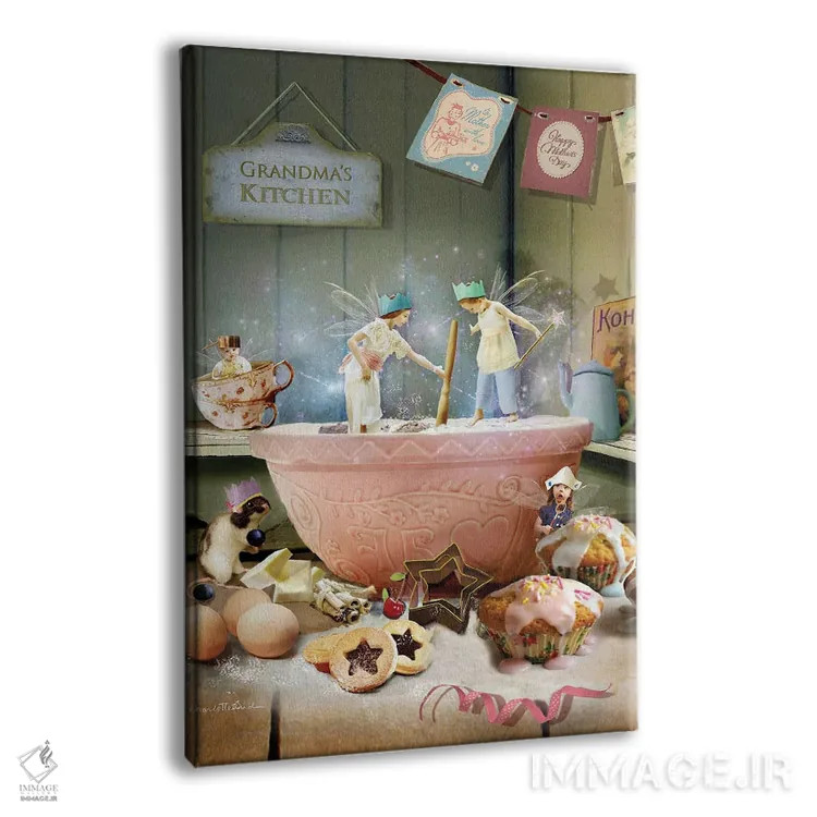 تابلو بیایید جشن بگیریم اثر شارلوت بیرد - نمای پرسپکتیو محصول