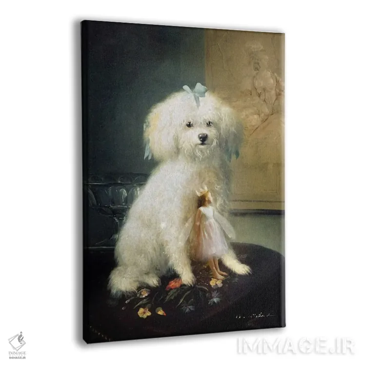 تابلو عشق تولهسگی (عشق کودکانه) اثر شارلوت بیرد - نمای پرسپکتیو محصول