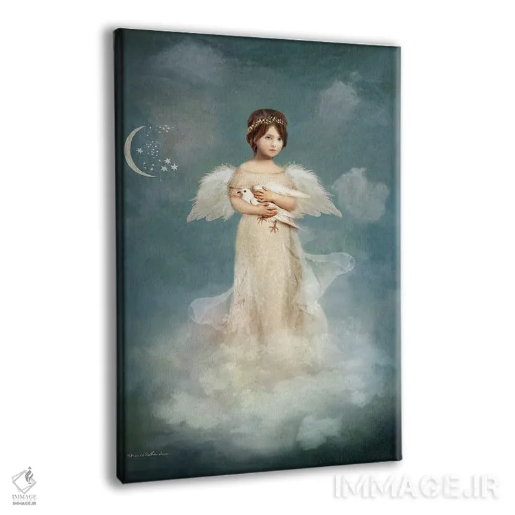 تابلو فرشتهٔ عشق حقیقی اثر شارلوت بیرد - نمای پرسپکتیو محصول