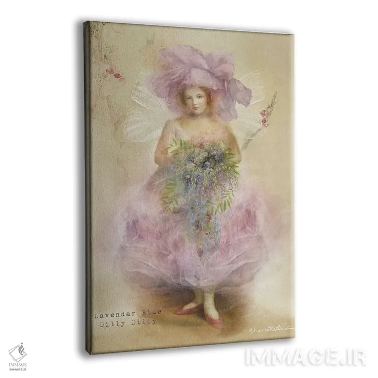 تابلو رز اسطوخودوس اثر شارلوت بیرد - نمای پرسپکتیو محصول