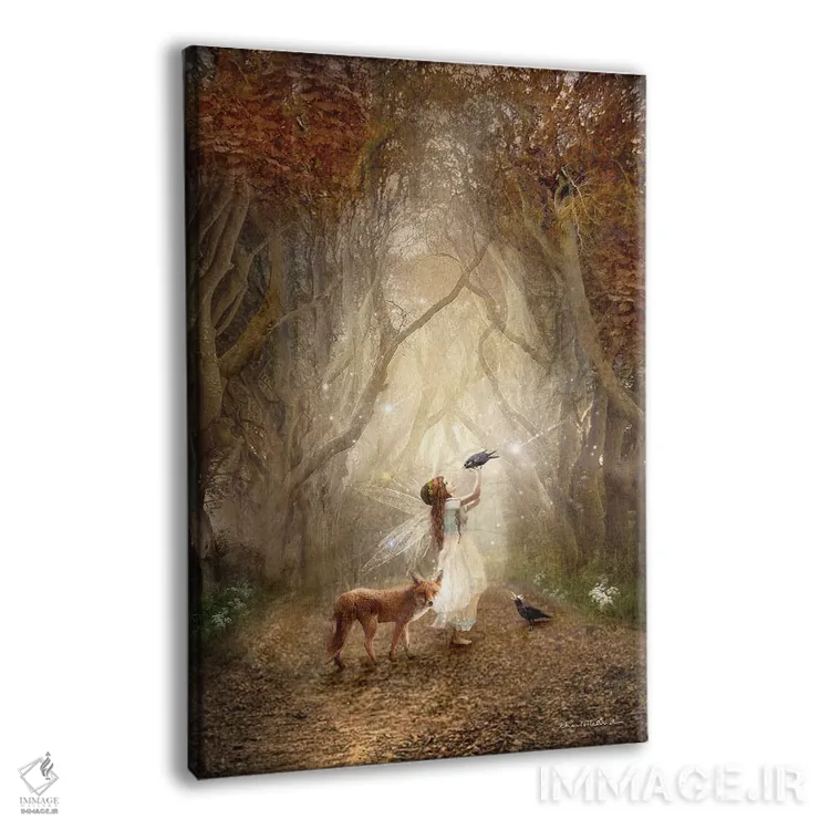 تابلو حصارهای تاریک (ایرلند) اثر شارلوت بیرد - نمای پرسپکتیو محصول