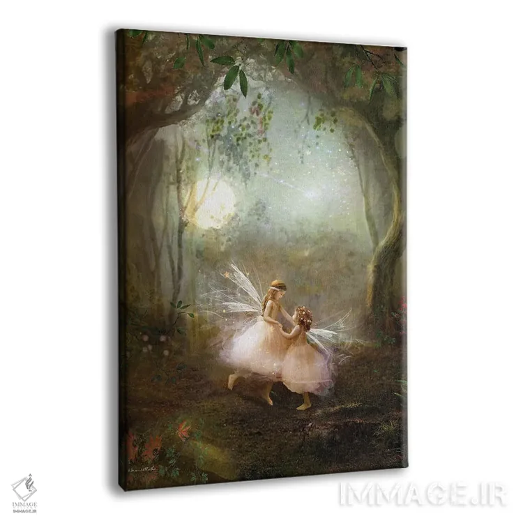 تابلو دوستان تا ابد اثر شارلوت بیرد - نمای پرسپکتیو محصول