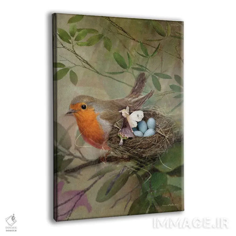 تابلو دوست من، رابین اثر شارلوت بیرد - نمای پرسپکتیو محصول