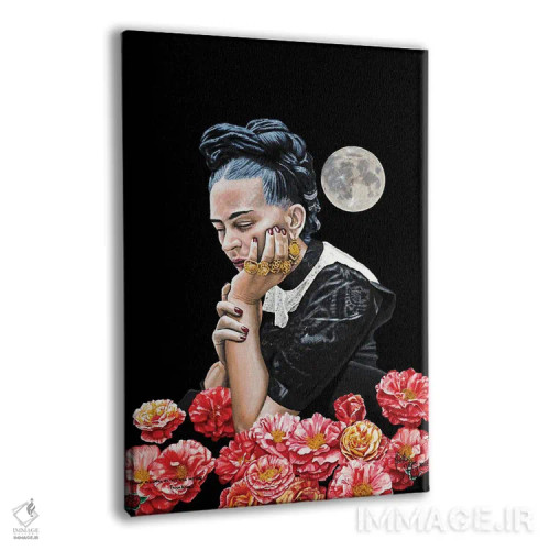 تابلو گلها را نقاشی میکنم تا نمیرند اثر کریستین بییر - نمای پرسپکتیو محصول