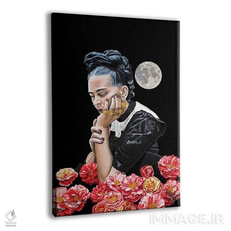 تابلو گلها را نقاشی میکنم تا نمیرند اثر کریستین بییر - نمای پرسپکتیو محصول