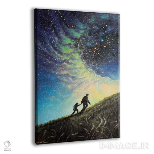 تابلو چراغ راهنمای من اثر کالر بای فلیکز (نام هنرمند) - نمای پرسپکتیو محصول