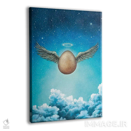 تابلو تخم مرغ اثر کالر بای فلیکز (نام هنرمند) - نمای پرسپکتیو محصول