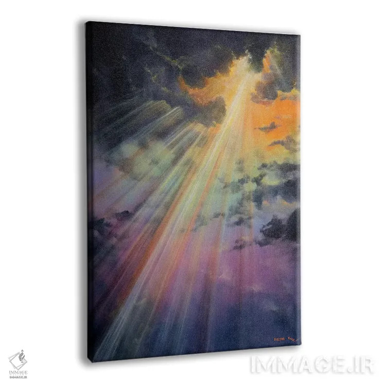 تابلو شکوفایی اثر کالر بای فلیکز (نام هنرمند) - نمای پرسپکتیو محصول