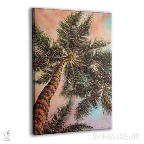 تابلو کف دستت را نگهدار (یا: نخل را حفظ کن) اثر کالر بای فلیکز (نام هنرمند) - نمای پرسپکتیو محصول