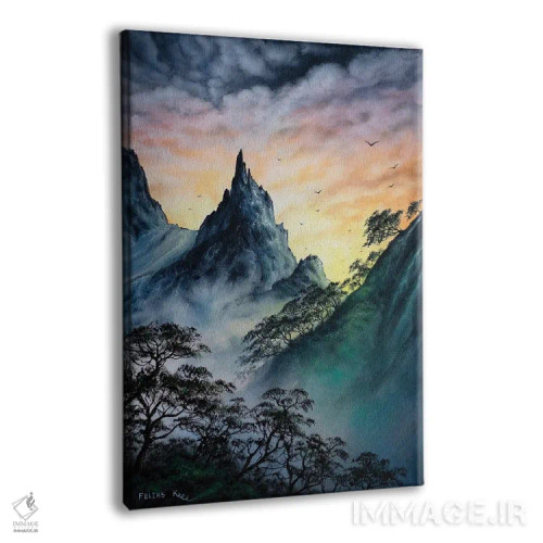 تابلو هوای خنک اثر کالر بای فلیکز (نام هنرمند) - نمای پرسپکتیو محصول