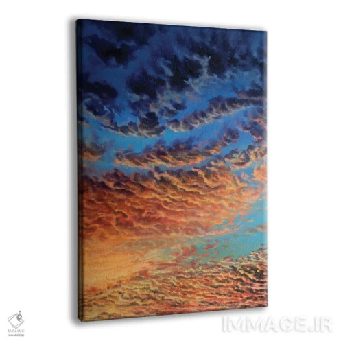 تابلو آتش آسمانی اثر کالر بای فلیکز (نام هنرمند) - نمای پرسپکتیو محصول