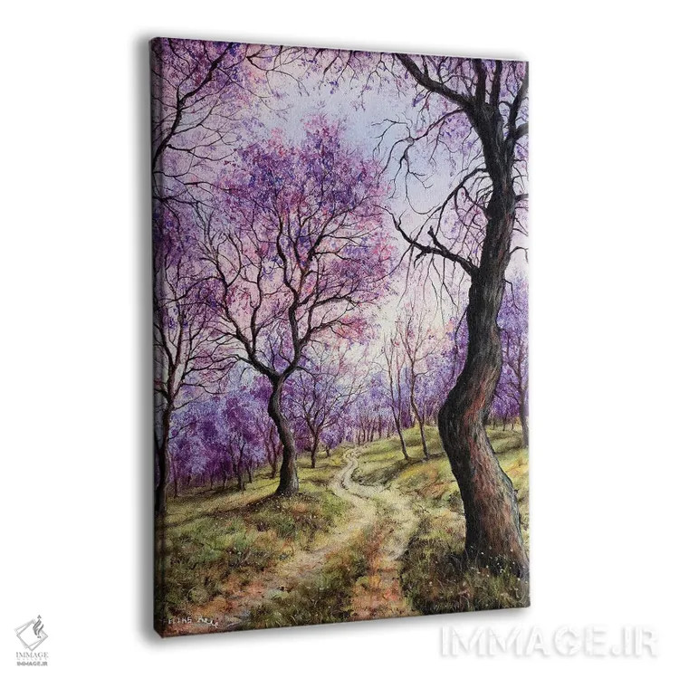 تابلو بیرون از شهر اثر کالر بای فلیکز (نام هنرمند) - نمای پرسپکتیو محصول