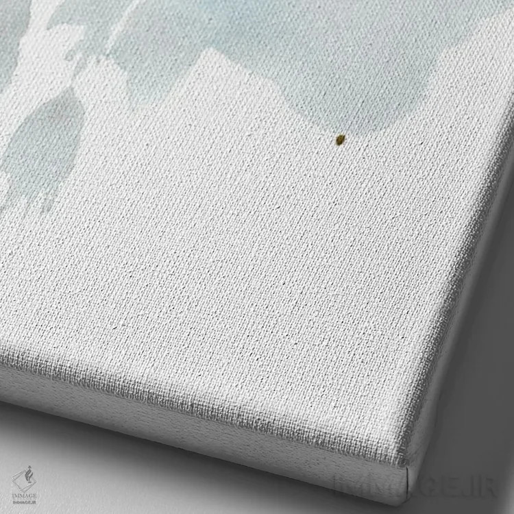 تابلو نیروهای برخوردکننده اثر کلودیا بیانکی - نمای نزدیک بافت بوم