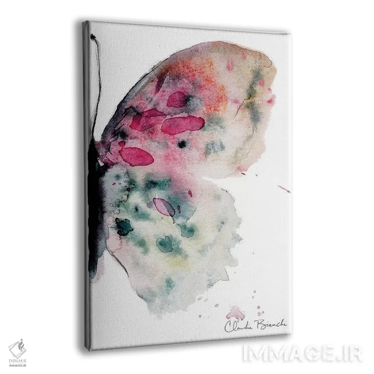 تابلو نیمهٔ پروانه اثر کلودیا بیانکی - نمای پرسپکتیو محصول