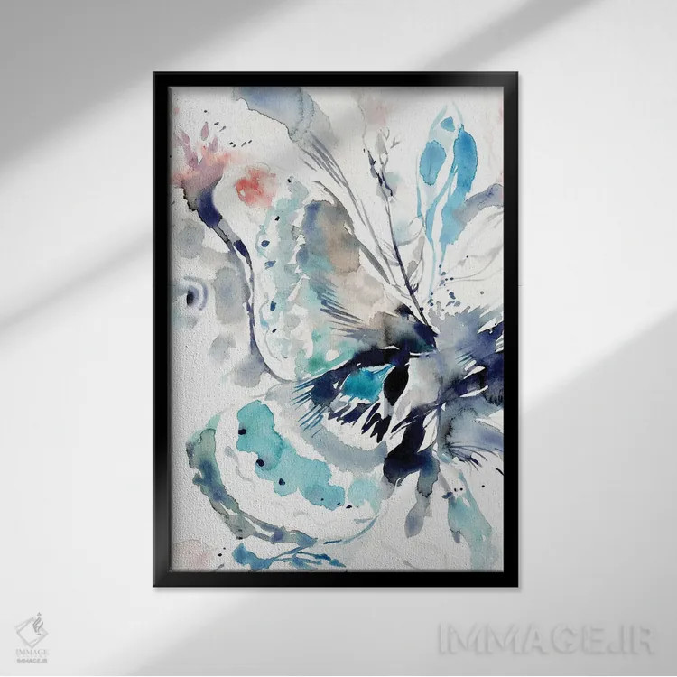 تابلو بال اثر کلودیا بیانکی - نمای قابدار مشکی