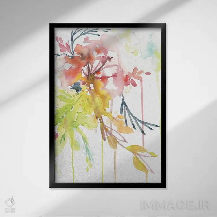 تابلو سولاس اثر کلودیا بیانکی - نمای قابدار مشکی