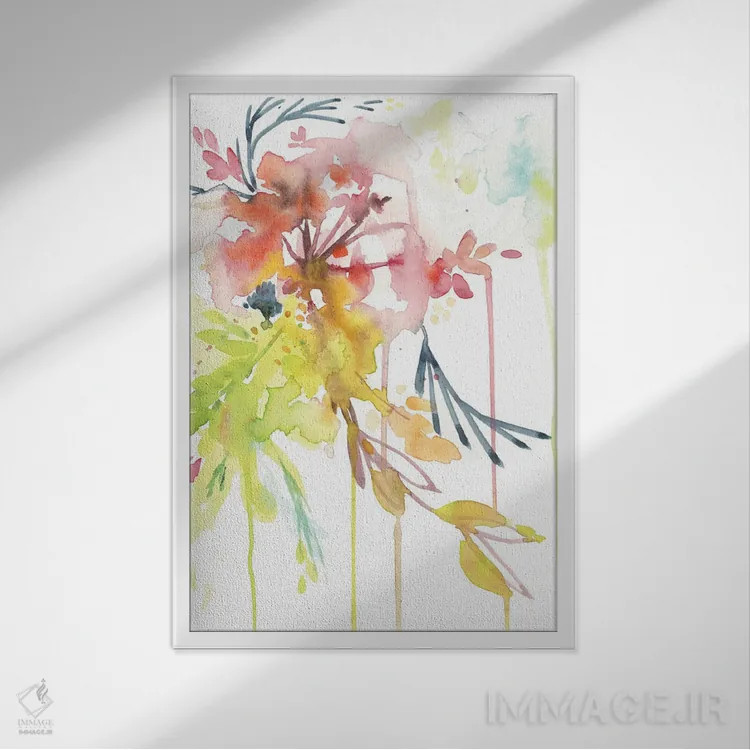 تابلو سولاس اثر کلودیا بیانکی - نمای قابدار سفید