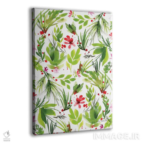 تابلو پراکندهٔ برگها ۲ اثر کلودیا بیانکی - نمای پرسپکتیو محصول